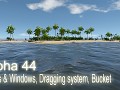 Alpha 44 - Doors & Windows, Dragging system, Bucket