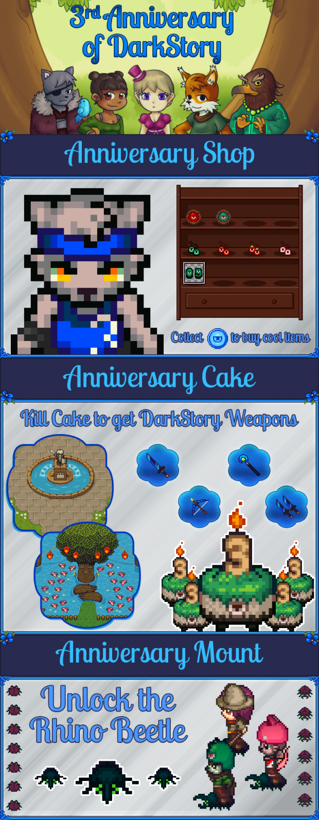 [165] Happy 3rd DarkStory Anniversary!