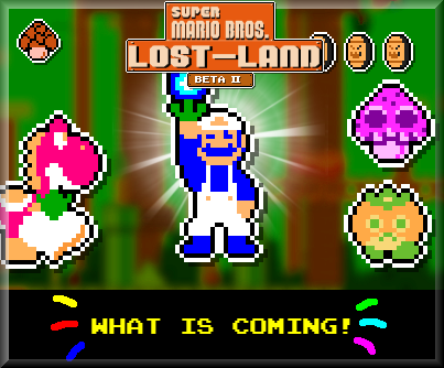 If you haven't noticed, super mario bros lost land has been updating