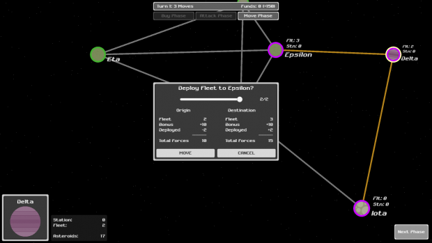 "Star Control" Strategic Game Mode