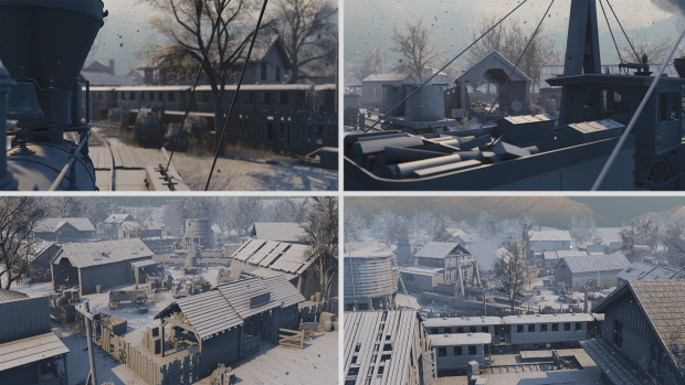 Winter in the Wild West - Level Design Of "Cranks Station" 1871