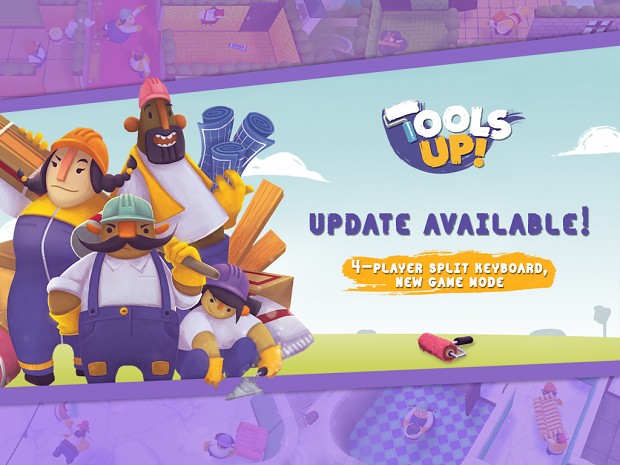 New update released! - 4-player split keyboard, new mode, and more!