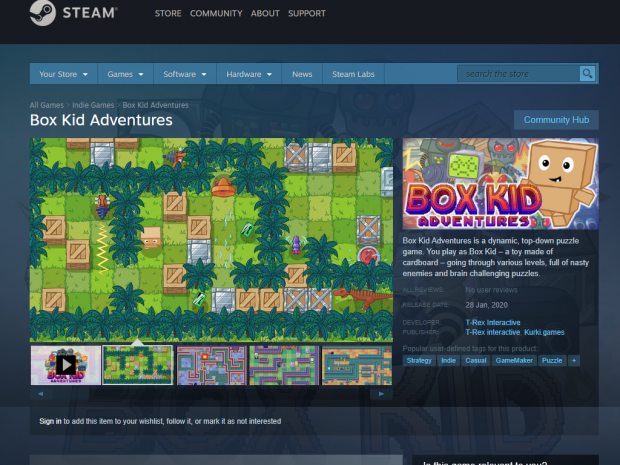Box Kid Adventures premiere, new gameplay videos and screenshots