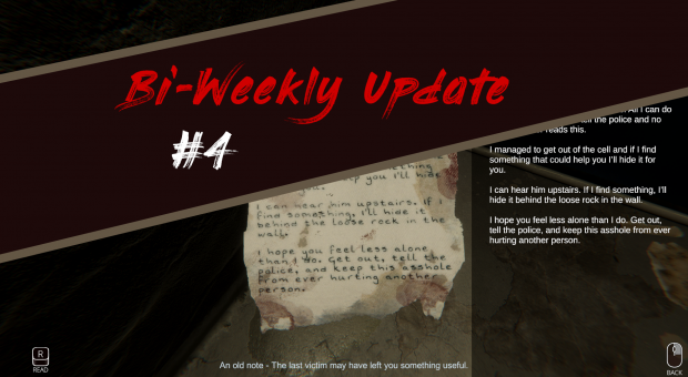 Video Log - Bi-Weekly Update #4