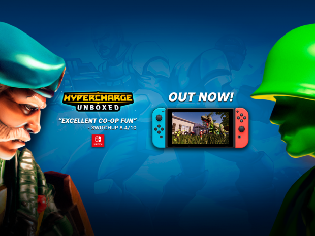 Hypercharge: Unboxed is officially released on the Nintendo Switch!