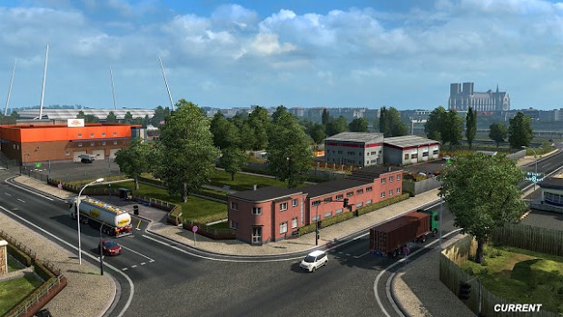 ETS2 1.37 - Rework of French Cities