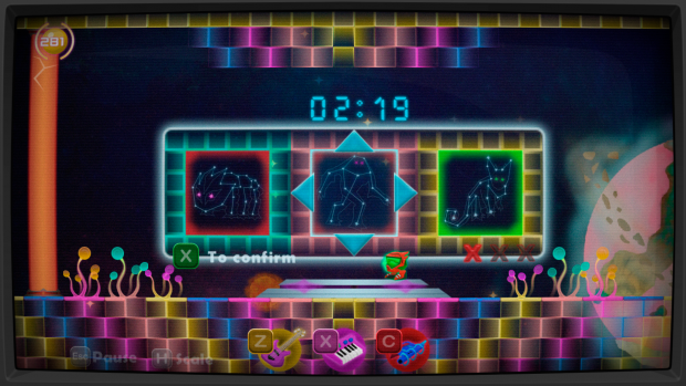 A game with Musical Scale Mechanic and "In level" Memory Puzzle