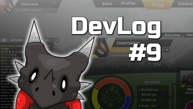 Ploxmons DevLog #9 - Player Profile Progress