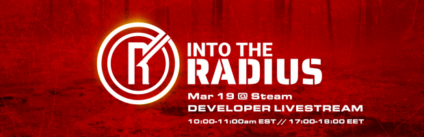 Join the Into the Radius Developer Stream March 19th