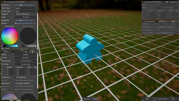 Tabletop Playground March Development Update