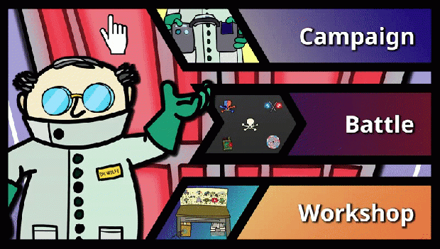Top-Down Shooter Cymatically Muffed's New Campaign Trailer