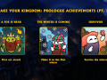 The second part of the achievements!