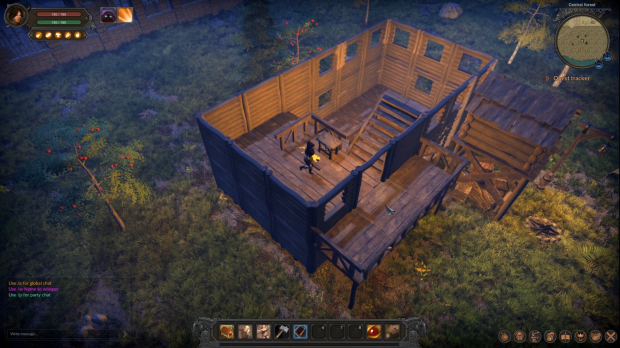 Wild Terra 2. Building and floors demonstration