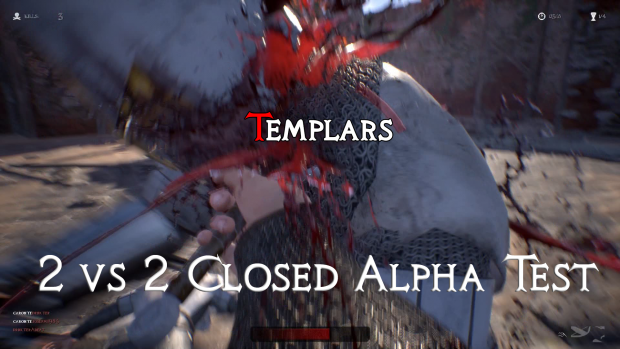 Templars Game Closed Alpha Test 2vs2