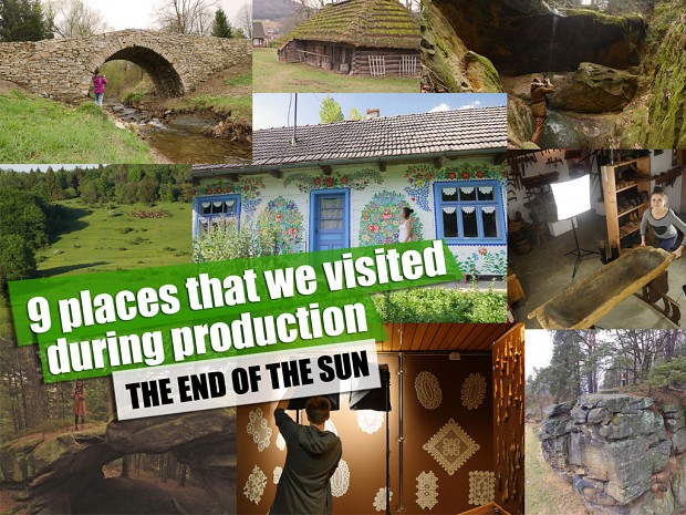 9 INTERESTING PLACES that we visited during The End of the Sun game production!