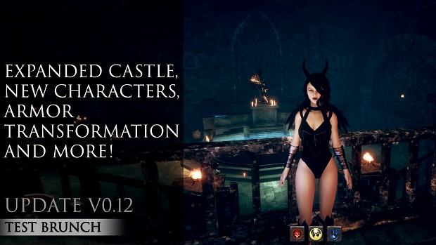 Update v0.12 | Expanded Castle, New Characters, Armor Transformation and more!