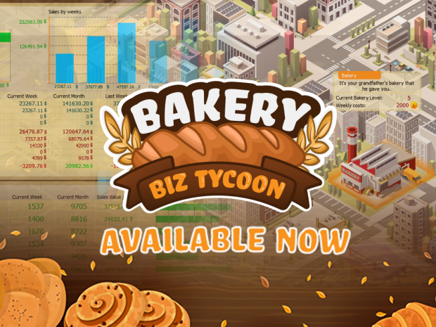 Bakery Biz Tycoon 0.9.8 Gameplay