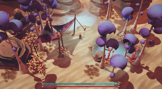 Work-in-progress: Nanotale's last biome