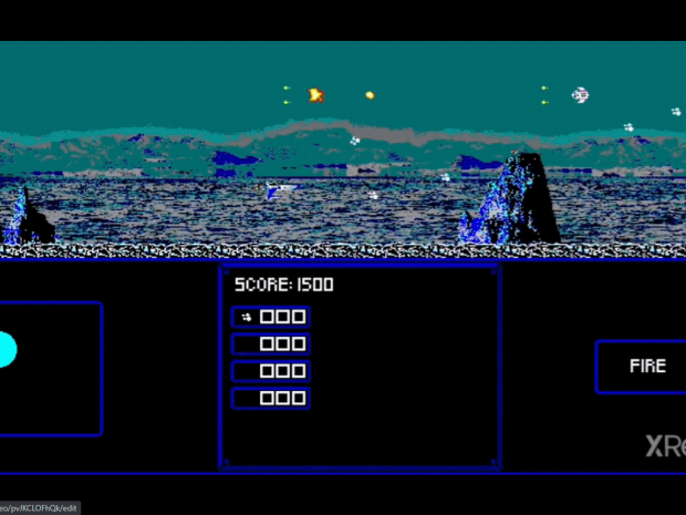 Enemy attack waves