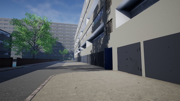 Devlog #5 - Building street envirnment using Next-Gen approach