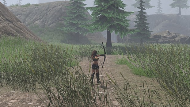 The Searing Mountain – The Rocky Mountains. Added bow, spells and improved camera (Teekus video)