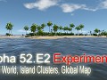 Alpha 52.E2 Experimental - Open World, Island Clusters, Global Map