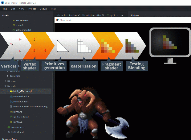 Shaders for beginners (with Defold example)