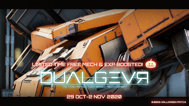 Halloween Discounted with Free Mech Update and EXP Boost!