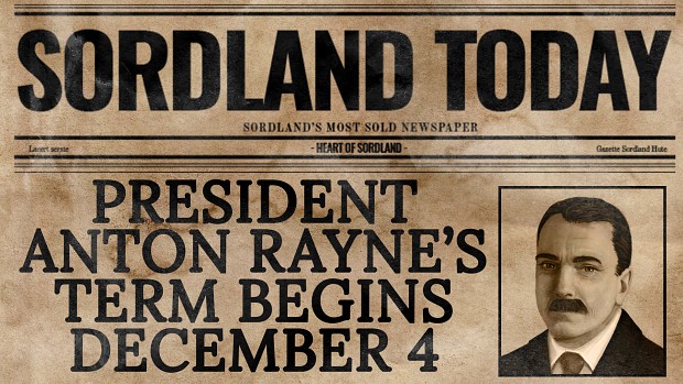 President Anton Rayne’s Term Begins December 4!