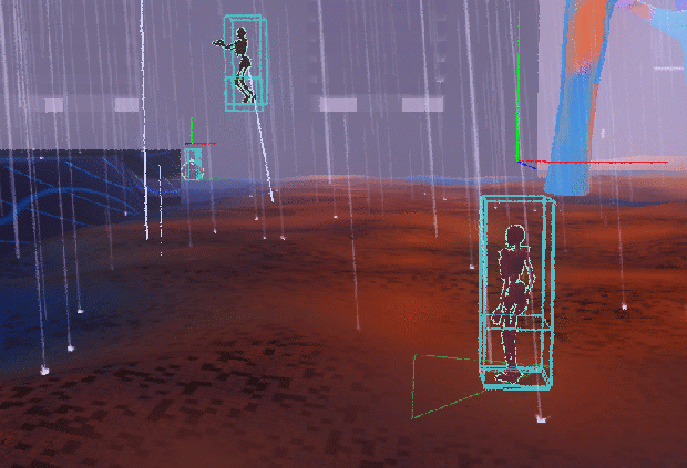 Collision detection in 11th Dream