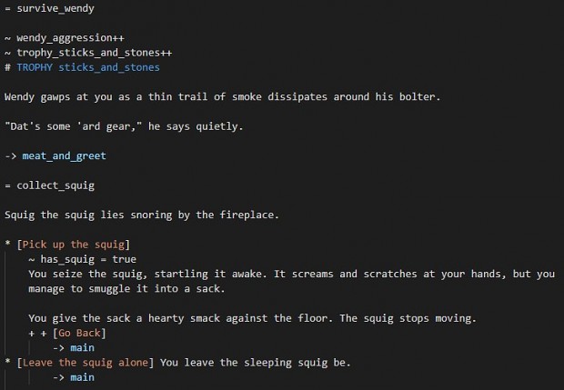 Devlog #3: Getting Ink