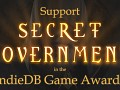 Vote Secret Government for the IndieDB Indie of the Year!