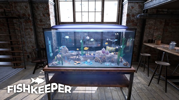Watch the relaxing gameplay of Fishkeeper — an aquarium Tamagotchi!