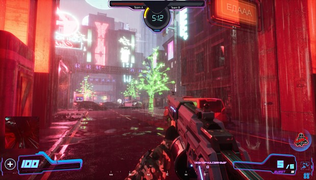 WARZONE-X: Preview of Neox City (deathmatch) in its final version