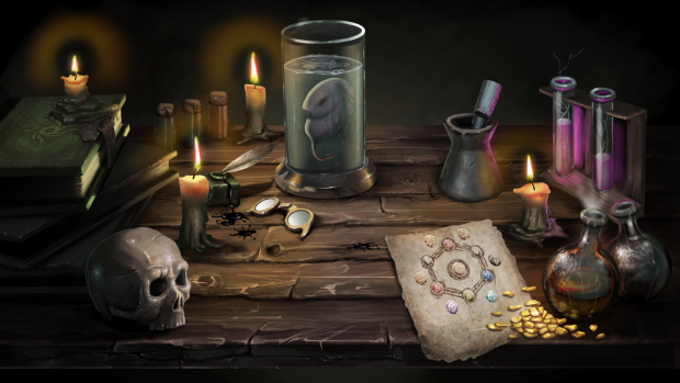 Learn about the basic uses of Fire, Air, Water, and Earth in Alchemist Adventure