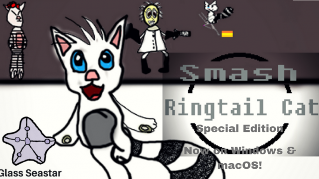 Smash Ringtail Cat: Special Edition - Now on macOS!