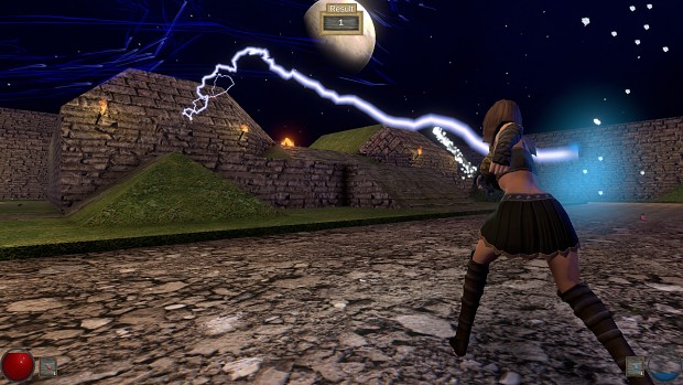 The Searing Mountain Version 0.6. Fantasy Game with Medieval female Character