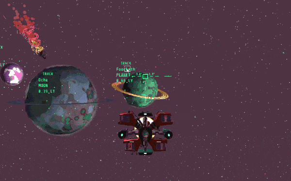 Gameplay: how casual space navigation/flight mechanics blend with planet exploration
