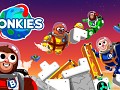 Bonkies, a jolly, couch co-op party game with a pinch of construction building is available for Xbox