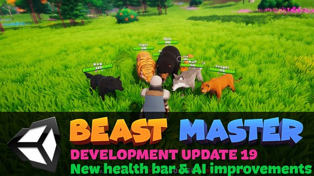 Beast Master - Dev Update 19 - Health Bar & AI Improvements