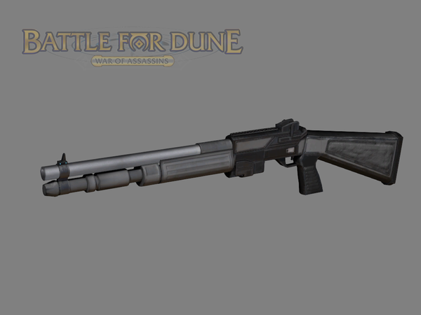 Battle for Dune: War of Assassins - New Harkonnen Weapon Renders.