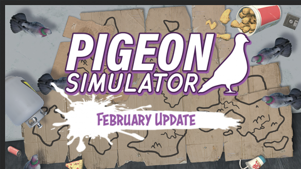 PigeonSim - February Updates