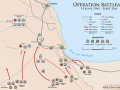 Maps of the Operation Battleaxe