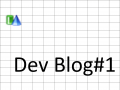 Dev Blog#1