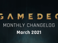 Monthly Changelog - March 2021