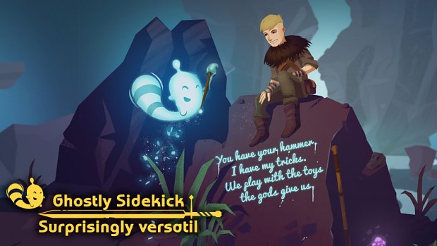 Let's have a look at the ghostly sidekick of Leif's Adventure