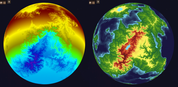 Orbis Multiplex devlog #2 : Temperatures and sediment