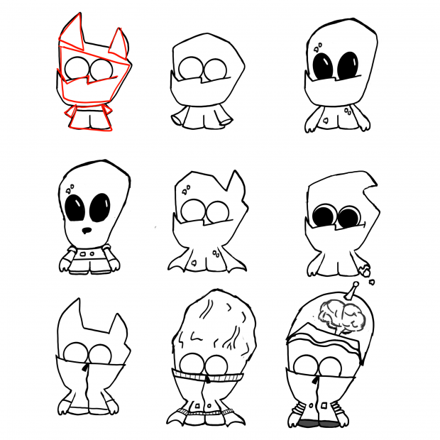 DevBlog #6 - Enemy designs!