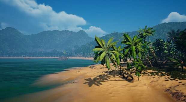 Update: the beaches are finished