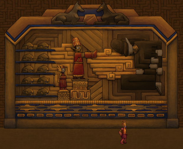 (#22 Dev Diary) Ancient prophecies & temple walls